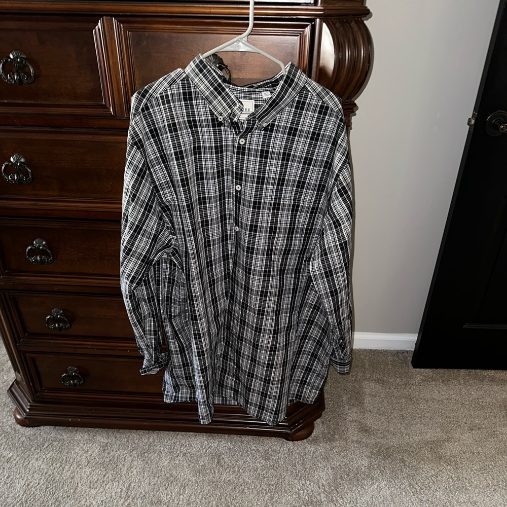 Plaid Button Down - image 3